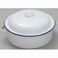 Falcon Traditional 20cm Round Roaster White Enamel