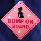 Bump On Board Diamond Shaped Window Hanger