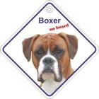 Boxer Diamond Shaped Window Hanger