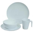 Flamefield Seramika Vanilla Round 16pc Premium Plus Melamine Set