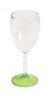 Quest Elegance Acrylic Glass Range Wine Glass Lime