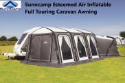 Sunncamp Esteemed Air Volution Single Inflation Inflatable Full Touring Caravan Awning