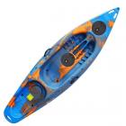 Riber Deluxe One Man Sit On Top Kayak Blue Orange