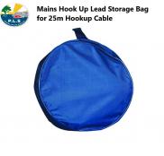 PLS 25 Mains Hook Up Lead Cable Reel Carry Waterproof Storage Bag