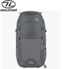 Highlander Ben Nevis Rucksack Backpack 52L Grey Hiking Camping RUC275-GR