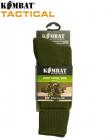 Kombat Cadet Patrol Socks British Army Military Commando Olive Green Size 4-7