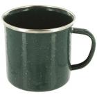 Highlander Forest Green Deluxe Enamel Mug Stainless Steel Metal 