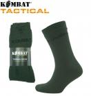 Kombat UK Thermal Tactical Sock Size UK 6 -11 Olive Green 3 Pairs Tubular Socks