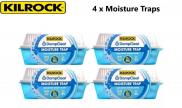 4 X Kilrock Moisture Trap Slimline + 2 x 500g Crystals Caravan H8039 X 4