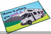 Quest Motorhome Washable Home Is Where You Park It Motorhome Mat C0051N