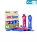 40 Shot Loo Tubes Toilet Chemical Sachets Blue and Pink Caravan Motorhome Boat