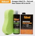 Grangers Fabsil 1lt + Tent and Gear Cleaner All in one Waterproofing Care kit