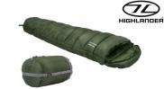 Highlander Phoenix Ember 250 Mummy Sleeping Bag 2-3 Season Military Army Green