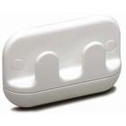 W4 Robe Hook Washroom White Plastic 38472 Motorhome/Caravan