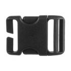 Highlander Quick Release Buckle 38mm Black Plastic ACC011