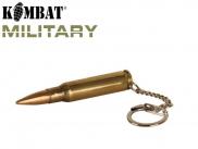 Kombat UK - 7.62 Bullet Brass Keyring Metal Keyring Keychain