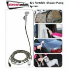 12v Portable Professional Shower Pump System Camping Pet Car Streetwize SWSHO