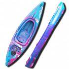 Riber Deluxe One Man Kayak Lake Blue Purple & White