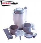 Streetwize 12v volt in Car Travel Kettle 700ml 12v Kettle Including Cups SWKI