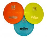 Disc Golf UK Starter Set with 3 Discs Frisbee Golf Made in UK PDGA Approved