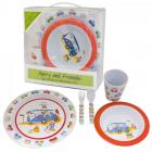 Harry and Friends - 5pc Childrens Melamine Set 