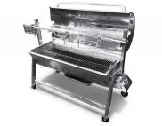 Tasty Trotter Gas And Charcoal Combination Oven with Rotisserie for BBQ 