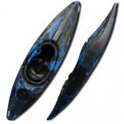 Riber One Person Sit In Kayak White Water Tourer Black & Blue