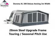 Dorema Diamond XL300 Deluxe Seasonal Awning 28mm Steel Frame