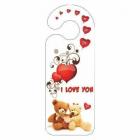 I Love You Door Hanger Bedroom Quality Vinyl Novelty