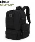 Kombat UK Black Expedition Pack 50L Military Tactical Molle Backpack Rucksack 