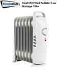 Leisurewize Small Oil Filled Radiator Low Wattage 700w Home Office