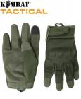 Kombat UK Recon Gloves Armoured Knuckles Army Military Combat Olive Green