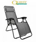 Quest Leisure Hampton Relax Chair Grey Camping Caravan Motorhome Lounger F2024