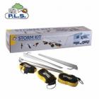 Awning Storm Tie Down Kit - 3 x 4m Straps Heavy Duty Hooks & Ratchets BG400