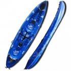 Riber Family Sit on Top Kayak Blue & White