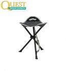 Quest Autograph Devon Lightweight Folding Stool / Footrest Black F3029BL