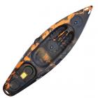 Riber Deluxe One Man Sit On Top Kayak Orange & Black