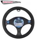 Streetwize Ultimate Steering Wheel Glove - Soft Grip - Black SWWG18