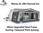 Dorema Monza XL300 Touring Seasonal Awning 28mm Steel Frame