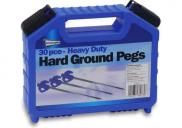 Leisurewize 30 Piece Heavy Duty Hard Ground Peg 