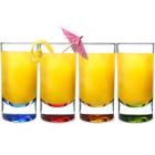 Flamefield Acrylic Party Tumblers 290ml x 4
