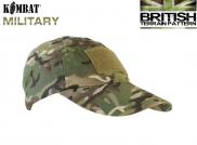 Kombat Tactical Operators Mesh Ventilated Cap Id Panel Airsoft Army Hat BTP Camo