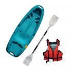 Riber Junior Sit On Top Kayak Lake Blue Starter Pack 