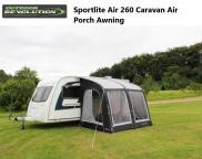 Outdoor Revolution Sportlite Air 260 Inflatable Caravan Porch Awning ORCA1030