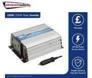Streetwize 12v to 150 Watt 300 Watt Power Inverter Power 150 Watt SWINV150