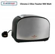 Powerpart Low Wattage Caravan Toaster 900 Watts Chrome PO246