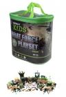 Kombat Kids Army Combat Force Toy Soldier Set Boys Role Play Medium 100 pcs