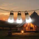 Leisurewize Colour Changing LED Camping Orb Light Set campervan Awning LW723