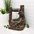 Gardenwize Outdoor Solar Powered Rustic Brick Well Decorative Water Feature