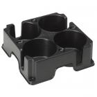 Muggi Multi 4 Cup Holder Non Slip Base Black